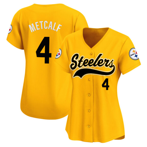 Women's Pittsburgh Steelers 2025 Vapor Baseball Jersey - All Stitched - Image 3