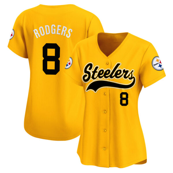Women's Pittsburgh Steelers 2025 Vapor Baseball Jersey - All Stitched - Image 10