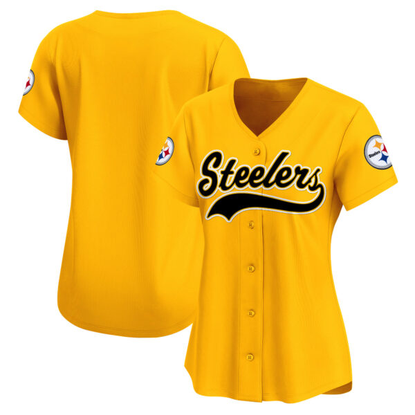 Women's Pittsburgh Steelers 2025 Vapor Baseball Jersey - All Stitched - Image 12
