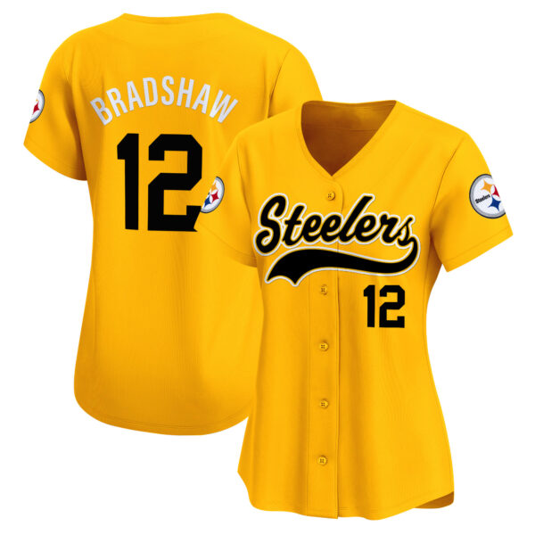 Women's Pittsburgh Steelers 2025 Vapor Baseball Jersey - All Stitched - Image 7