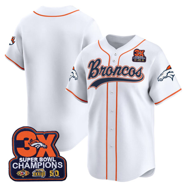 Men's Denver Broncos 2025 Vapor Baseball Jersey - All Stitched - Image 16