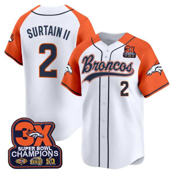 Men's Denver Broncos 2025 Vapor Baseball Jersey - All Stitched - Image 28