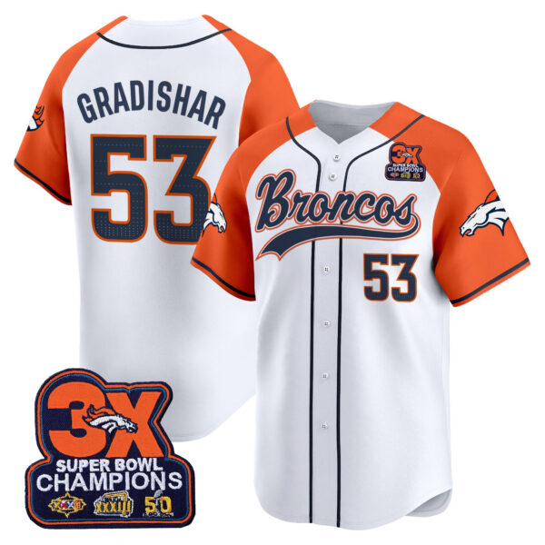 Men's Denver Broncos 2025 Vapor Baseball Jersey - All Stitched - Image 31