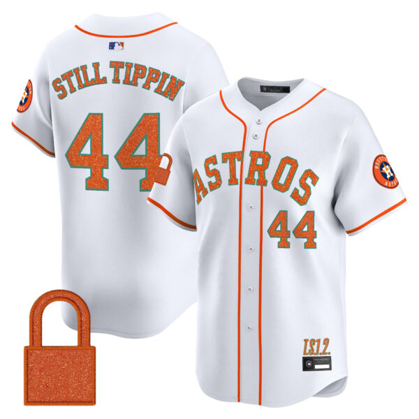 Men's Houston Astros 'Taylor Swift - TS12 - The Life of a Showgirl' Vapor Premier Limited Jersey - All Stitched - Image 8