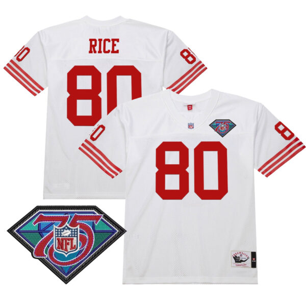 Men's San Francisco 49ers Throwback Player Jersey - All Stitched - Image 2