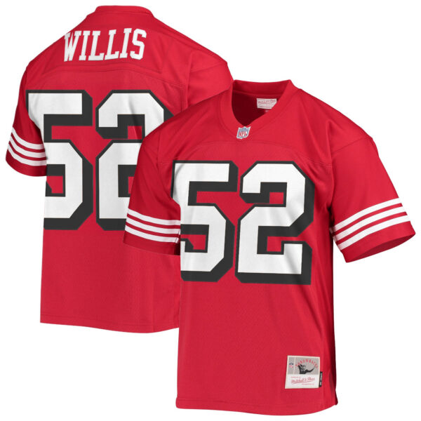 Men's San Francisco 49ers Throwback Player Jersey - All Stitched - Image 13
