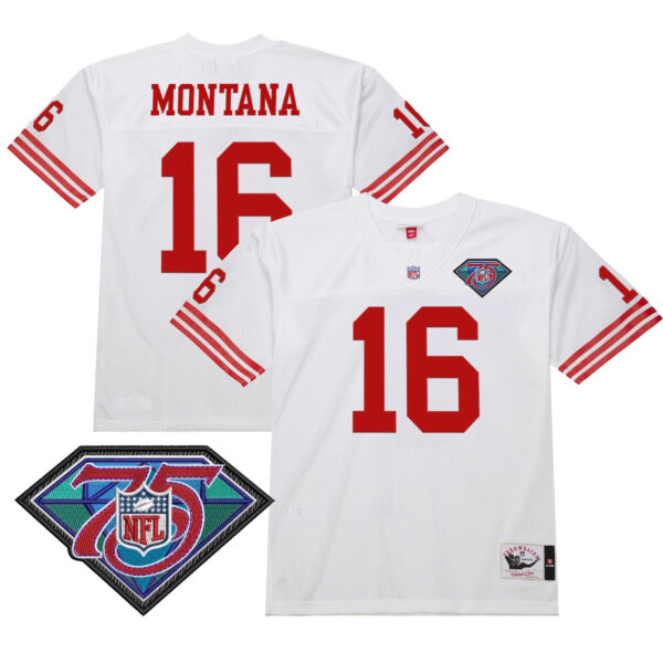 Men's San Francisco 49ers Throwback Player Jersey - All Stitched - Image 3