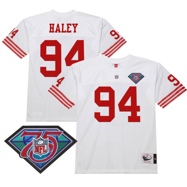 Men's San Francisco 49ers Throwback Player Jersey - All Stitched - Image 7