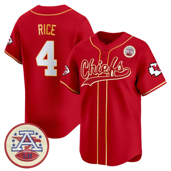 Men's Kansas City Chiefs 2025 Vapor Baseball Jersey - All Stitched - Image 8