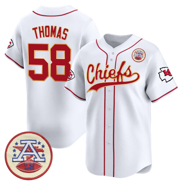 Men's Kansas City Chiefs 2025 Vapor Baseball Jersey - All Stitched - Image 16