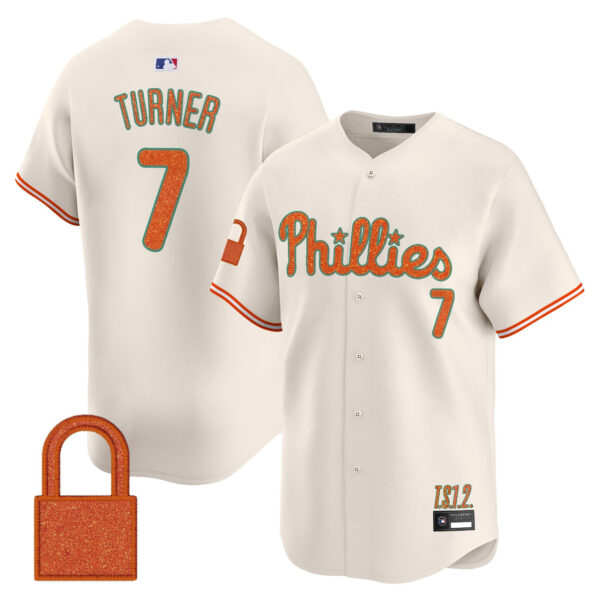 Men's Philadelphia Phillies 'Taylor Swift - TS12 - The Life of a Showgirl' Vapor Premier Limited Jersey - All Stitched - Image 6