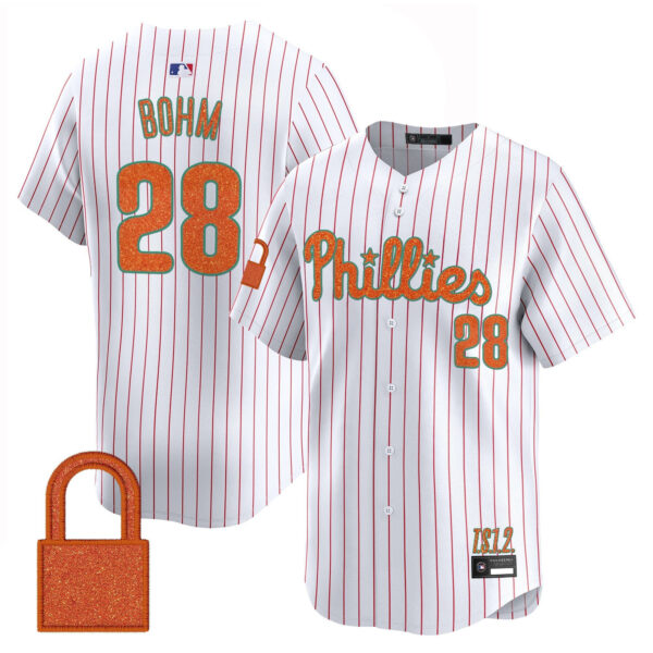 Men's Philadelphia Phillies 'Taylor Swift - TS12 - The Life of a Showgirl' Vapor Premier Limited Jersey - All Stitched - Image 17