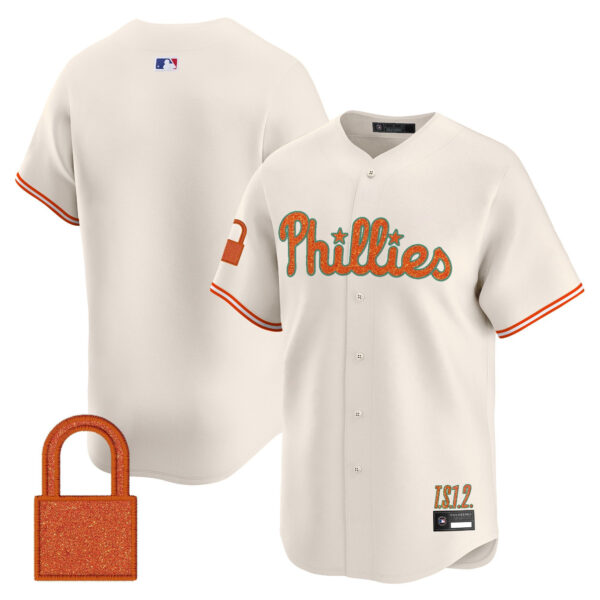 Men's Philadelphia Phillies 'Taylor Swift - TS12 - The Life of a Showgirl' Vapor Premier Limited Jersey - All Stitched - Image 12