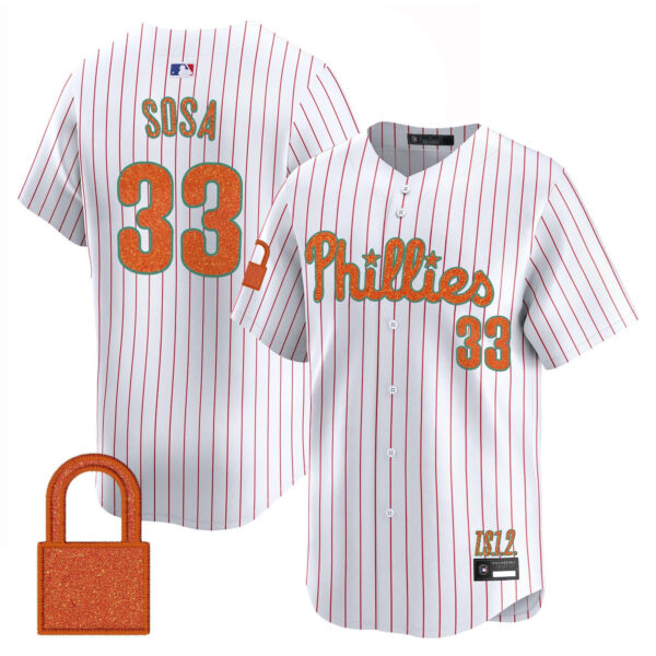 Men's Philadelphia Phillies 'Taylor Swift - TS12 - The Life of a Showgirl' Vapor Premier Limited Jersey - All Stitched - Image 16