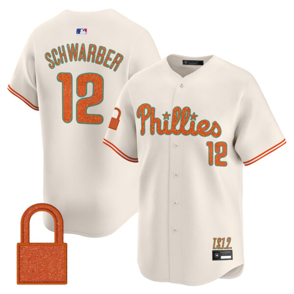 Men's Philadelphia Phillies 'Taylor Swift - TS12 - The Life of a Showgirl' Vapor Premier Limited Jersey - All Stitched - Image 10