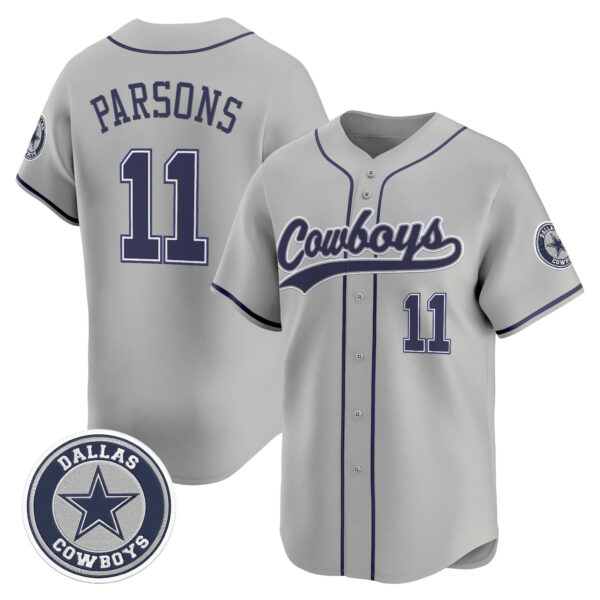 Men's Dallas Cowboys Vapor Baseball Jersey - All Stitched - Image 8