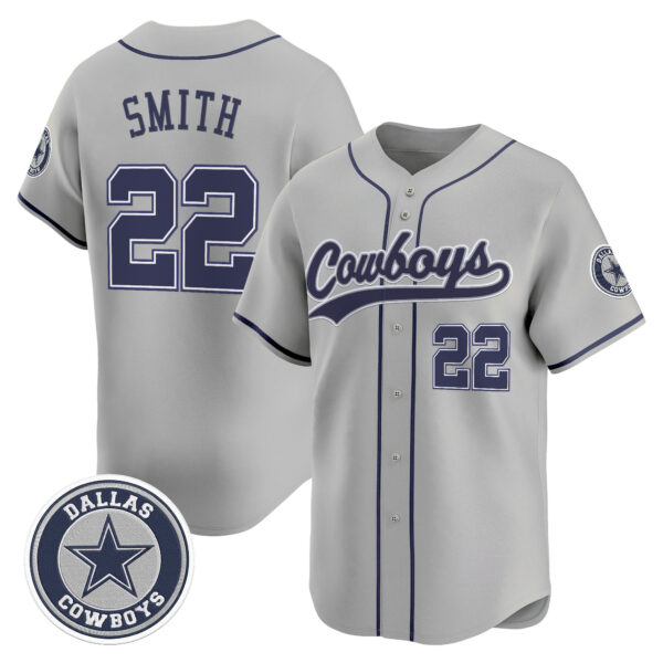 Men's Dallas Cowboys Vapor Baseball Jersey - All Stitched - Image 6