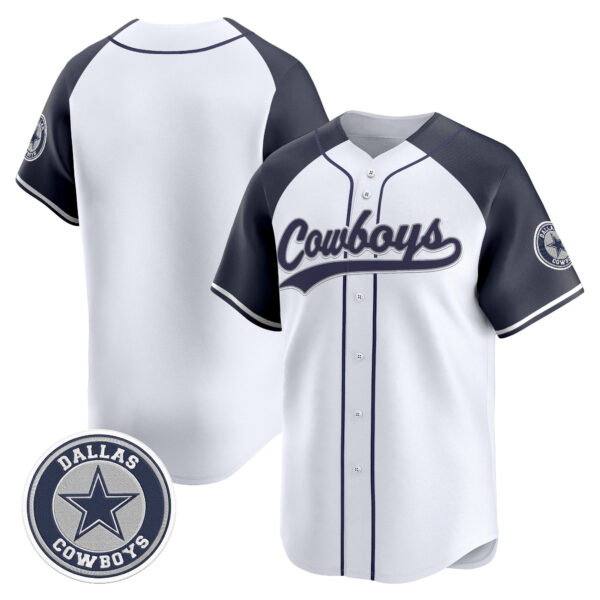 Men's Dallas Cowboys Vapor Baseball Jersey - All Stitched - Image 36