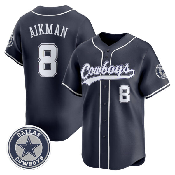 Men's Dallas Cowboys Vapor Baseball Jersey - All Stitched - Image 14