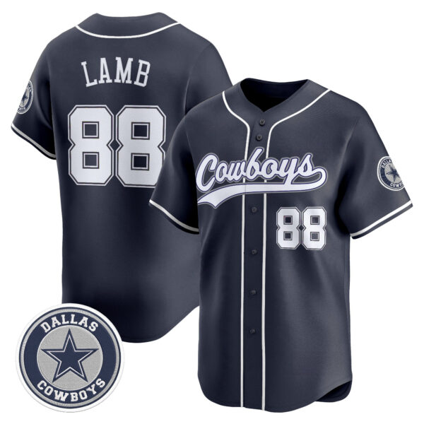 Men's Dallas Cowboys Vapor Baseball Jersey - All Stitched - Image 11
