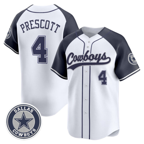 Men's Dallas Cowboys Vapor Baseball Jersey - All Stitched - Image 28