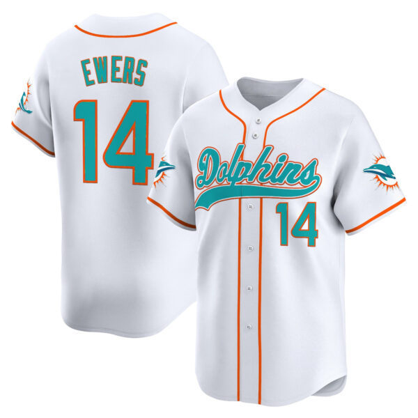 Men's Miami Dolphins 2025 Vapor Baseball Jersey - All Stitched - Image 20