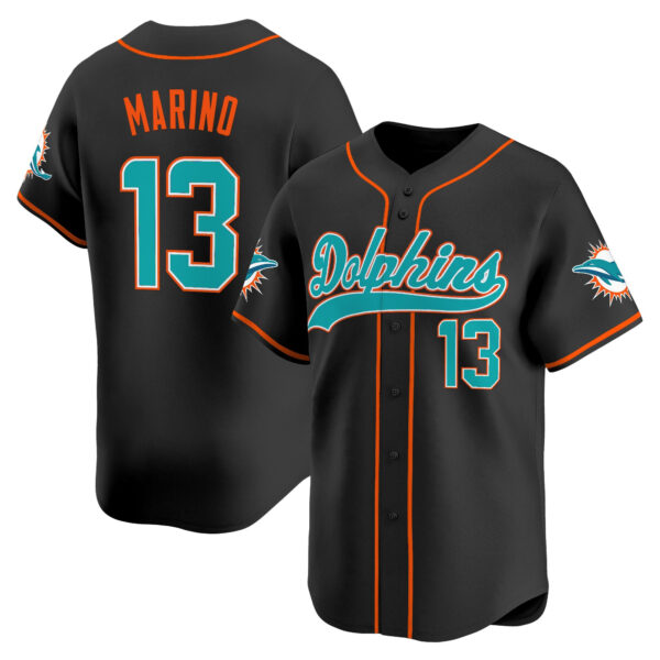 Men's Miami Dolphins 2025 Vapor Baseball Jersey - All Stitched - Image 26