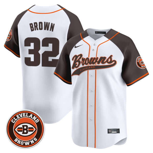 Men's Cleveland Browns 2025 Vapor Premier Limited Jersey - All Stitched - Image 38