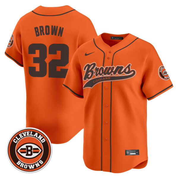 Men's Cleveland Browns 2025 Vapor Premier Limited Jersey - All Stitched - Image 27
