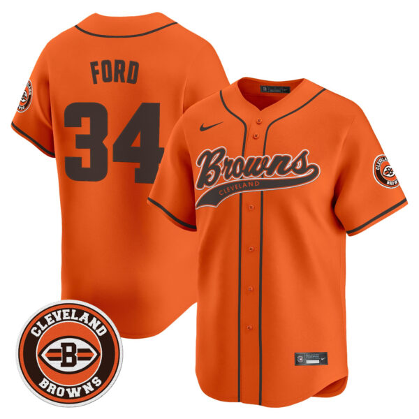 Men's Cleveland Browns 2025 Vapor Premier Limited Jersey - All Stitched - Image 30