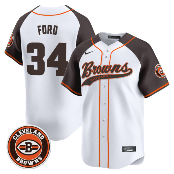 Men's Cleveland Browns 2025 Vapor Premier Limited Jersey - All Stitched - Image 41