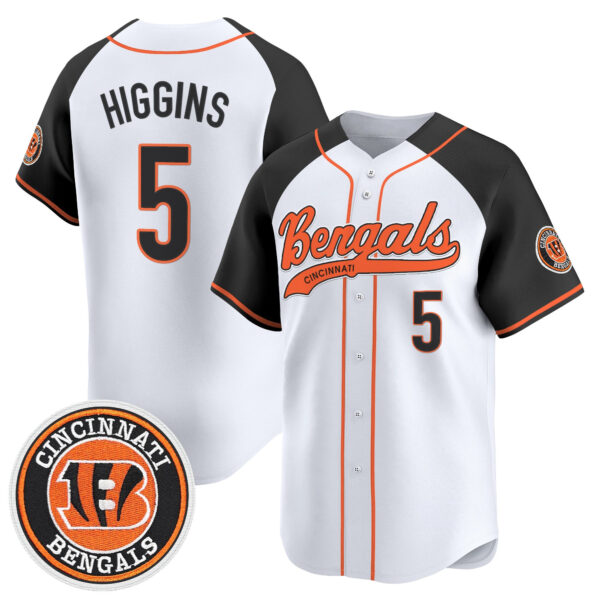 Men's Cincinnati Bengals 2025 Vapor Limited Baseball Jersey - All Stitched - Image 12