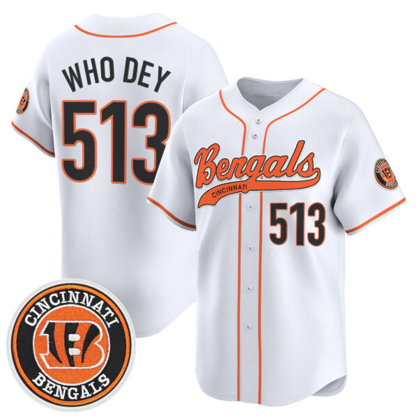 Men's Cincinnati Bengals 2025 Vapor Limited Baseball Jersey - All Stitched - Image 16