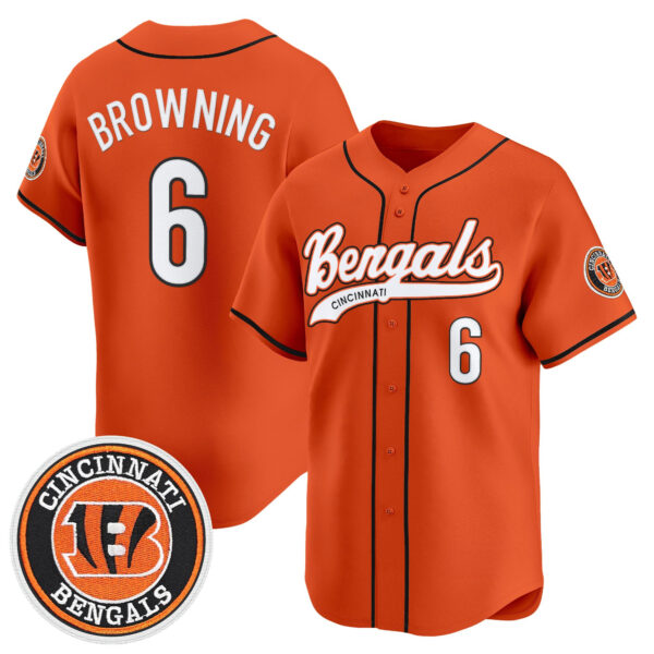 Men's Cincinnati Bengals 2025 Vapor Limited Baseball Jersey - All Stitched - Image 27