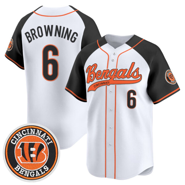 Men's Cincinnati Bengals 2025 Vapor Limited Baseball Jersey - All Stitched - Image 13