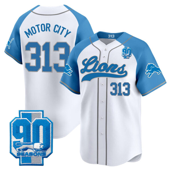Men's Detroit Lions 2025 Vapor Baseball Jersey - All Stitched - Image 11