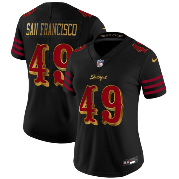 Women's San Francisco 49ers 2025 “Rivalries” Vapor Limited Jersey - All Stitched - Image 3