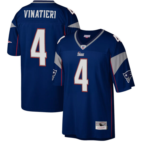Men's New England Patriots Throwback Player Jersey - All Stitched - Image 20