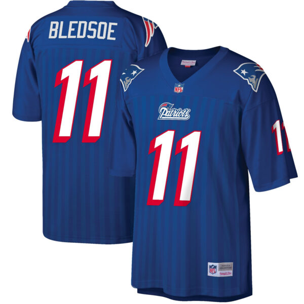 Men's New England Patriots Throwback Player Jersey - All Stitched - Image 24