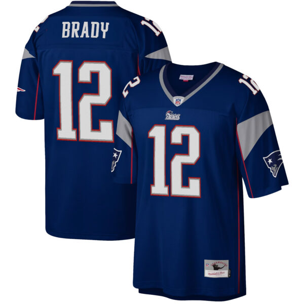 Men's New England Patriots Throwback Player Jersey - All Stitched - Image 11