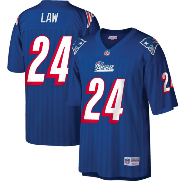 Men's New England Patriots Throwback Player Jersey - All Stitched - Image 28