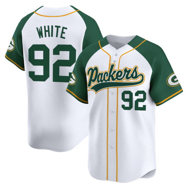 Men's Green Bay Packers 2025 Vapor Baseball Jersey - All Stitched - Image 38