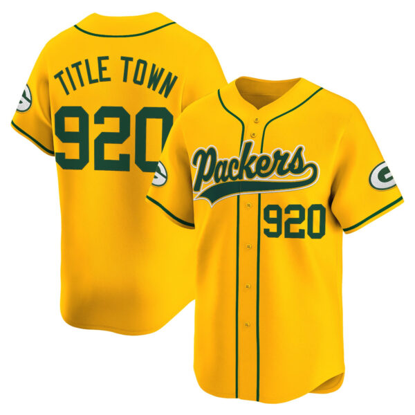 Men's Green Bay Packers 2025 Vapor Baseball Jersey - All Stitched - Image 22