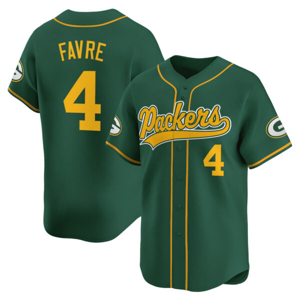 Men's Green Bay Packers 2025 Vapor Baseball Jersey - All Stitched - Image 7