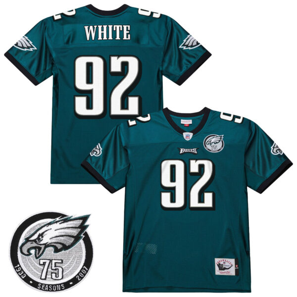 Men's Philadelphia Eagles Throwback Player Jersey - All Stitched - Image 19