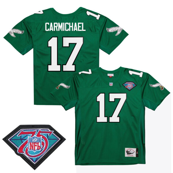 Men's Philadelphia Eagles Throwback Player Jersey - All Stitched - Image 8