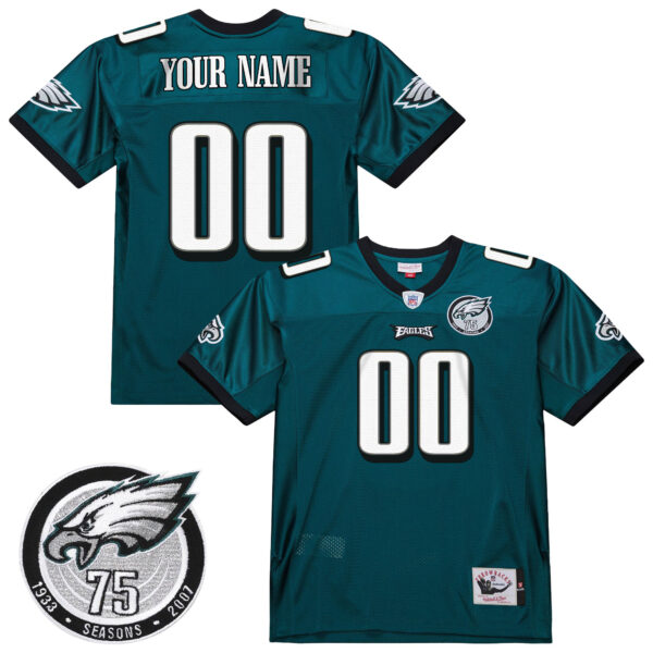 Philadelphia Eagles Throwback Custom Jersey - All Stitched - Image 3