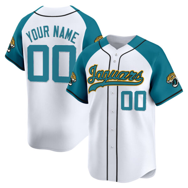 Jacksonville Jaguars 2025 Vapor Baseball Custom Jersey - All Stitched - Image 4