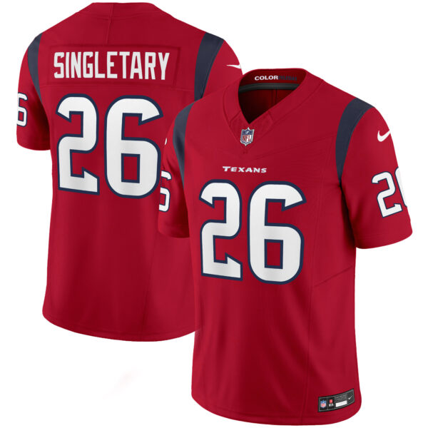 Men's Houston Texans Color Rush Legend Vapor Jersey - All Stitched - Image 27
