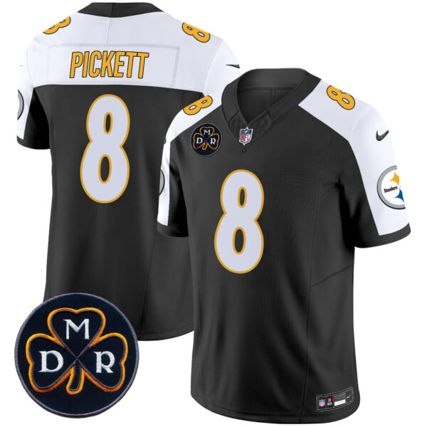 Men's Steelers DMR Patch Vapor Limited Jersey - All Stitched - Image 9